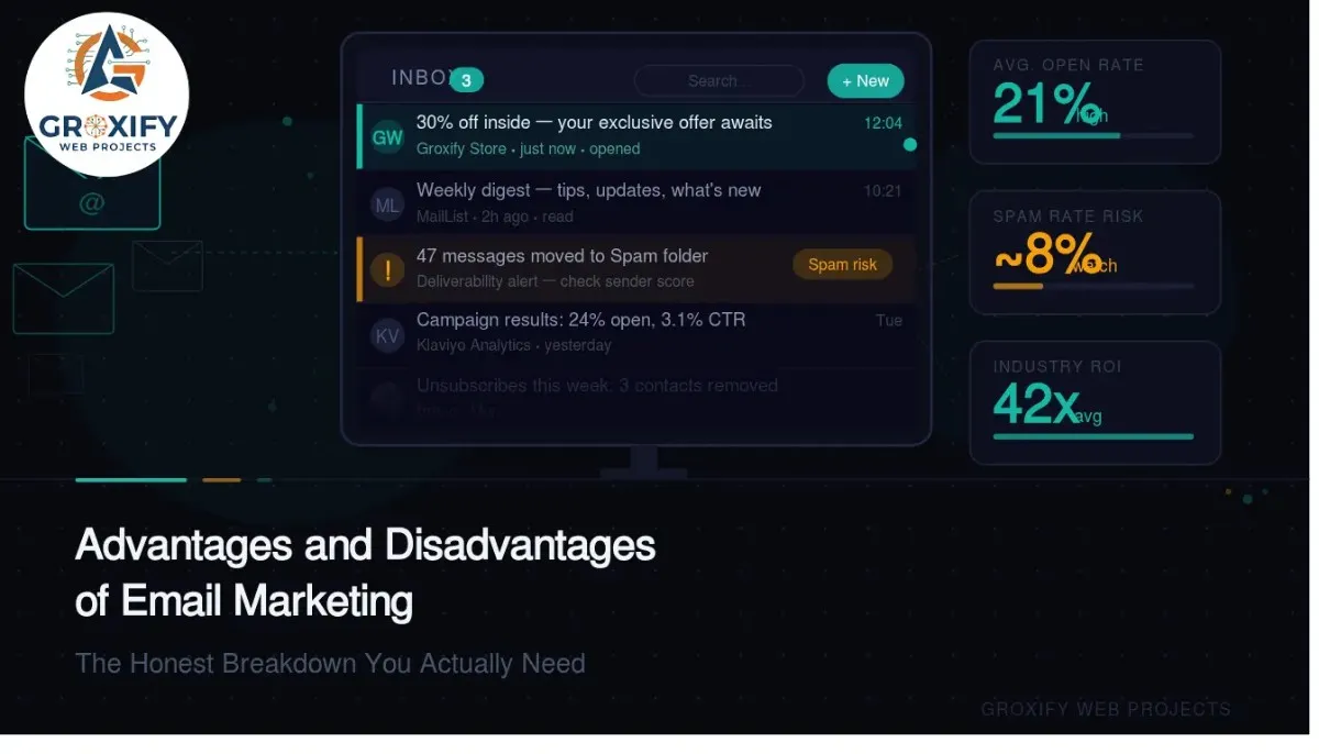 Advantages and Disadvantages of Email Marketing